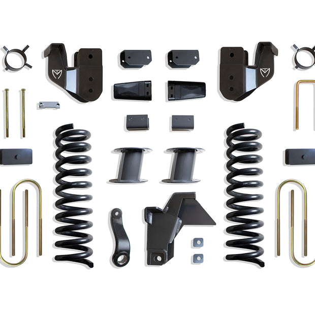 2019-2024 RAM 3500 4WD DIESEL 8" LIFT KIT (VULCAN SHOCKS) (FACTORY REAR AIR RIDE)