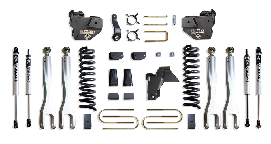2019-2024 RAM 3500 4WD DIESEL 8" LIFT KIT W/ 4-LINKS (VULCAN SHOCKS)