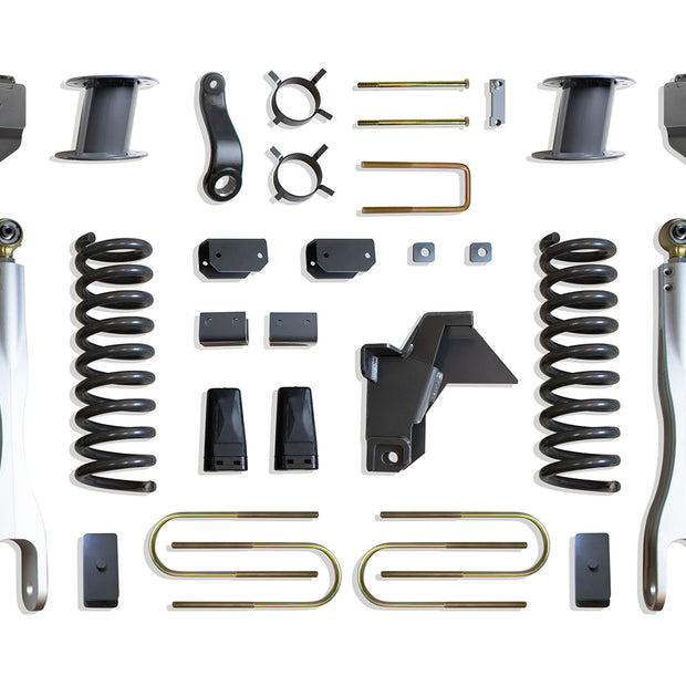 2019-2024 RAM 3500 4WD DIESEL 8" LIFT KIT W/ 4-LINKS (VULCAN SHOCKS) (FACTORY REAR AIR RIDE)