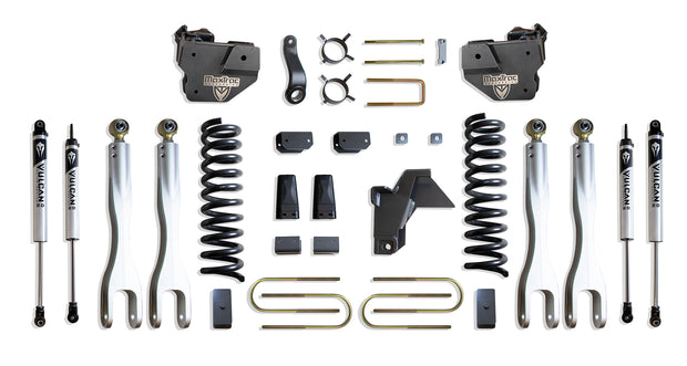 2019-2024 RAM 3500 4WD DIESEL 8" LIFT KIT W/ 4-LINKS (VULCAN SHOCKS)