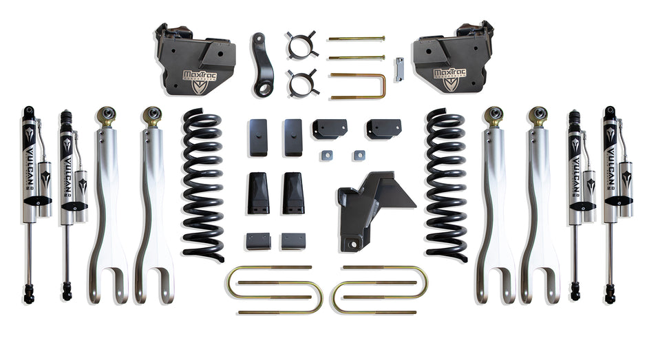 2019-2024 RAM 3500 4WD DIESEL 8" LIFT KIT W/ 4-LINKS (VULCAN RESERVOIR SHOCKS)