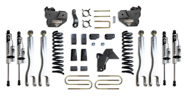 2019-2024 RAM 3500 4WD DIESEL 8" LIFT KIT W/ 4-LINKS (VULCAN RESERVOIR SHOCKS)