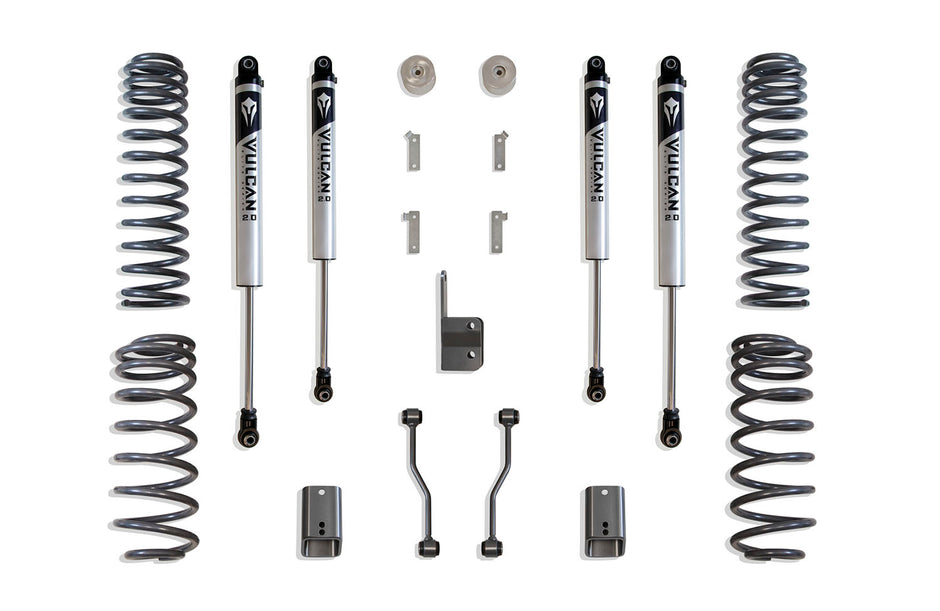 2018-2024 JEEP JL WRANGLER 3" LIFT KIT W/ VULCAN IFP SHOCKS