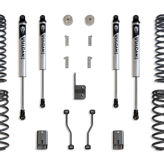 2018-2024 JEEP JL WRANGLER 3" LIFT KIT W/ VULCAN IFP SHOCKS