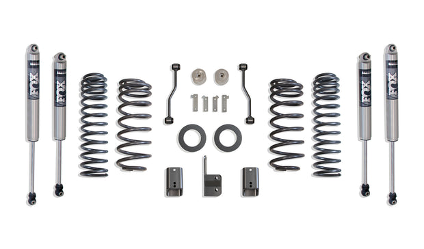 2021-2025 JEEP JL WRANGLER 4XE (HYBRID) 4" LIFT KIT W/ FOX 2.0 PERFORMANCE SERIES SHOCKS