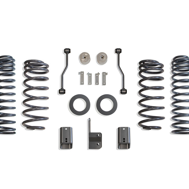 2021-2025 JEEP JL WRANGLER 4XE (HYBRID) 4" LIFT KIT W/ FOX 2.0 PERFORMANCE SERIES SHOCKS