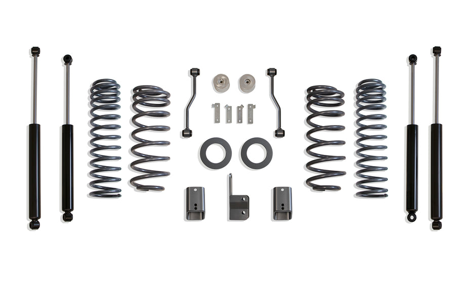 2021-2025 JEEP JL WRANGLER 4XE (HYBRID) 4" LIFT KIT W/ MAX TRAC SHOCKS