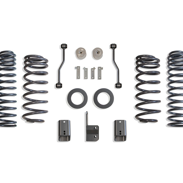 2021-2025 JEEP JL WRANGLER 4XE (HYBRID) 4" LIFT KIT W/ MAX TRAC SHOCKS