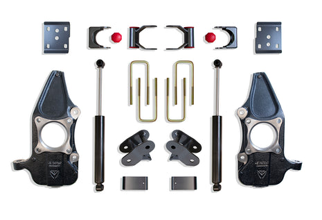 2015-2020 F-150 4WD 2"/4" LOWERING KIT (SPINDLES) (REQUIRES 22" RIMS OR LARGER)