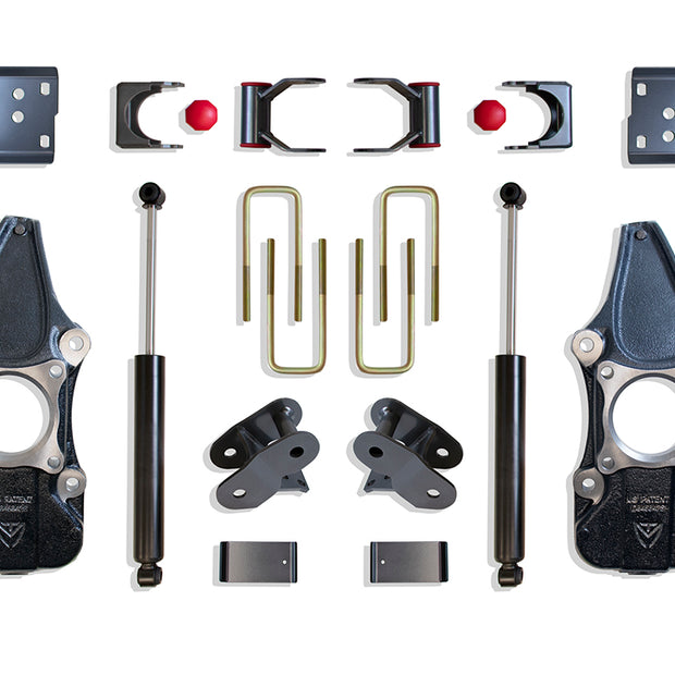2015-2020 F-150 4WD 2"/4" LOWERING KIT (SPINDLES) (REQUIRES 22" RIMS OR LARGER)