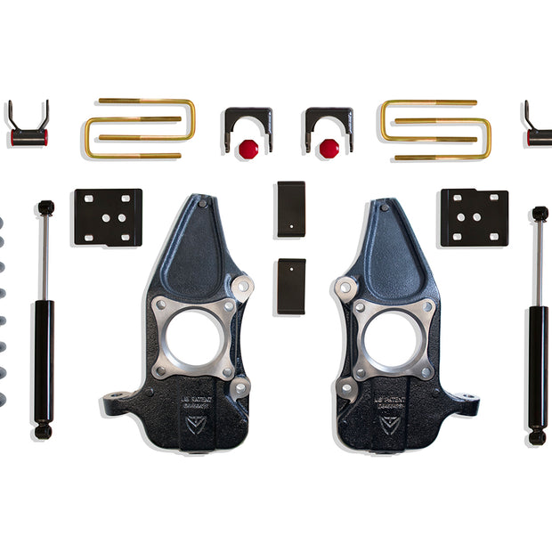 2015-2020 F-150 2WD 3"/5" LOWERING KIT (4DR, 5.0L V8) (REQUIRES 22" RIMS OR LARGER)
