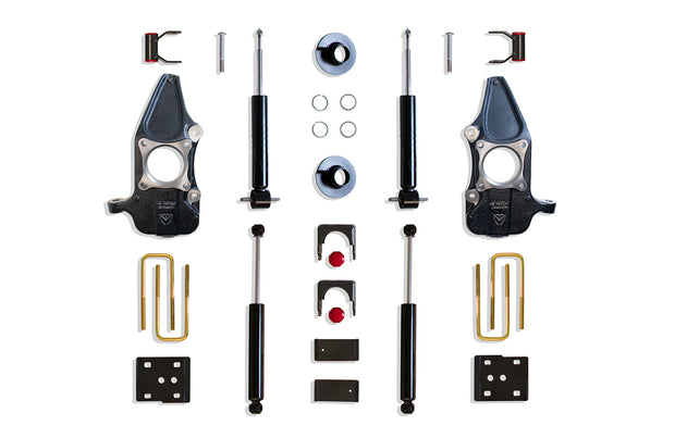 2015-2020 F-150 2WD 3"/5" LOWERING KIT (SPINDLES/STRUTS) (REQUIRES 22" RIMS OR LARGER)
