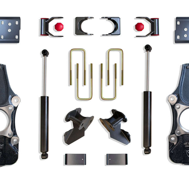 2009-2014 F-150 4WD 2"/4" LOWERING KIT (SPINDLES) (REQUIRES 22" RIMS OR LARGER)