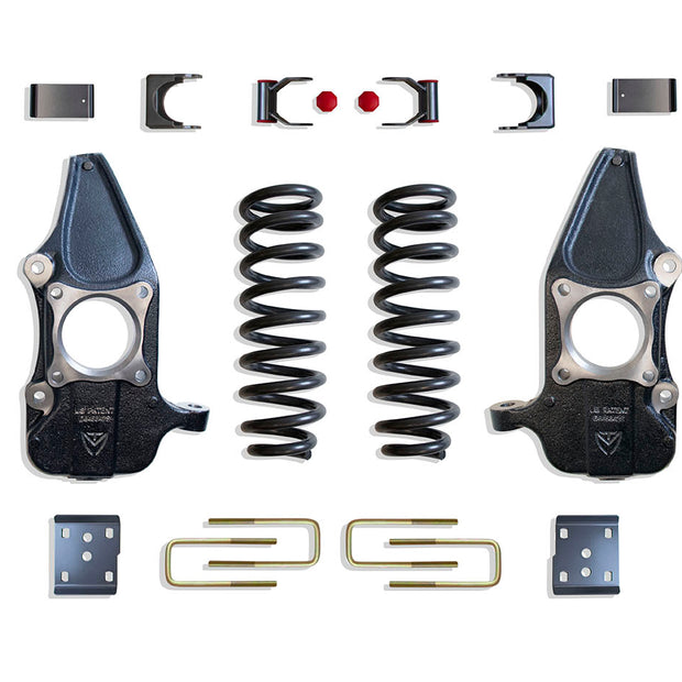 2009-2014 F-150 2WD 3"/5" LOWERING KIT (SPINDLES, 4DR) (REQUIRES 22" RIMS OR LARGER)