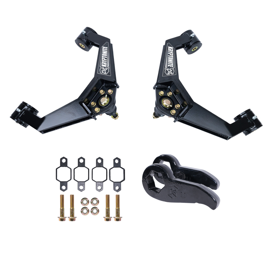 Kryptonite Stage 2 Leveling Kit for 2011–2019 Chevy/GMC 2500HD/3500HD