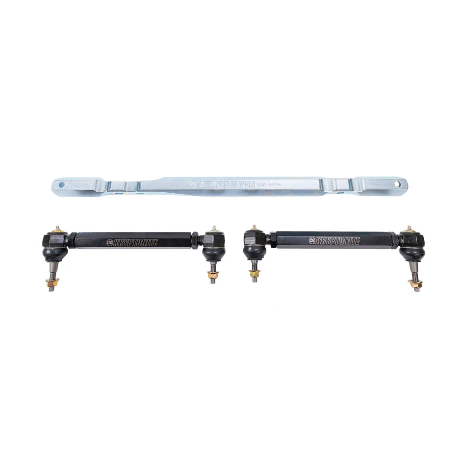 Kryptonite SS Center Link and Tie Rod Package for 2011–2026 Chevy/GMC 2500HD/3500HD