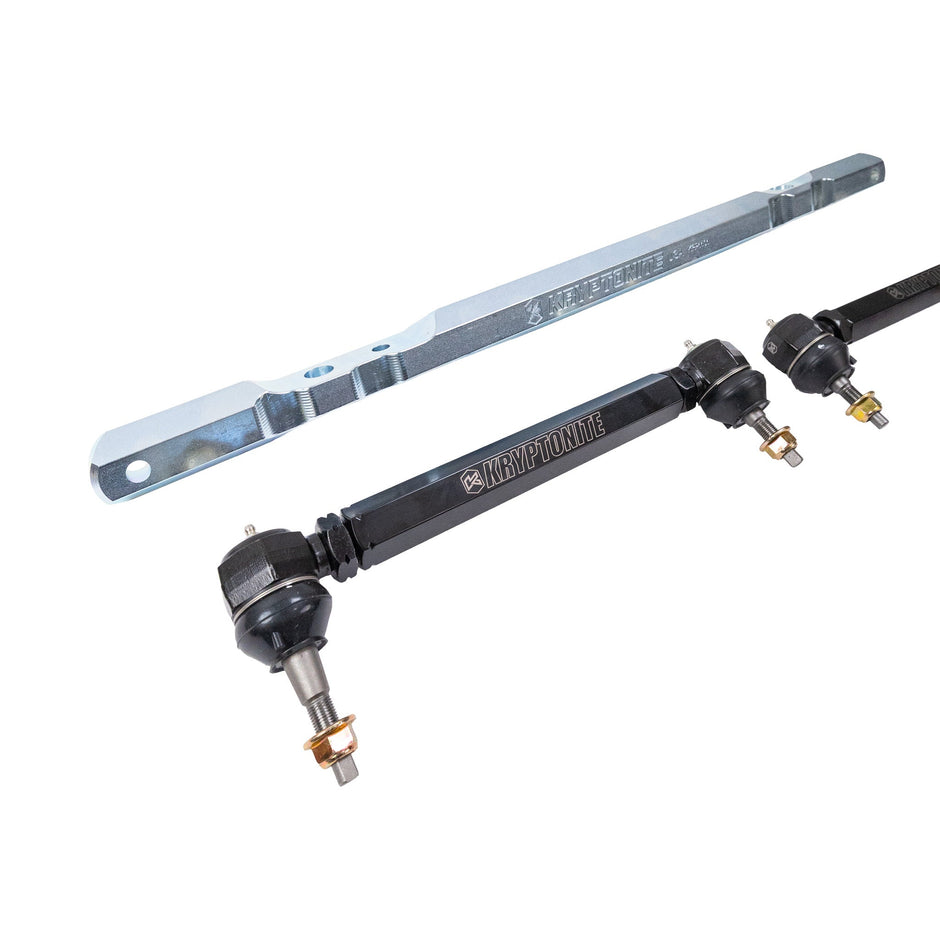 Kryptonite SS Center Link and Tie Rod Package for 2011–2026 Chevy/GMC 2500HD/3500HD
