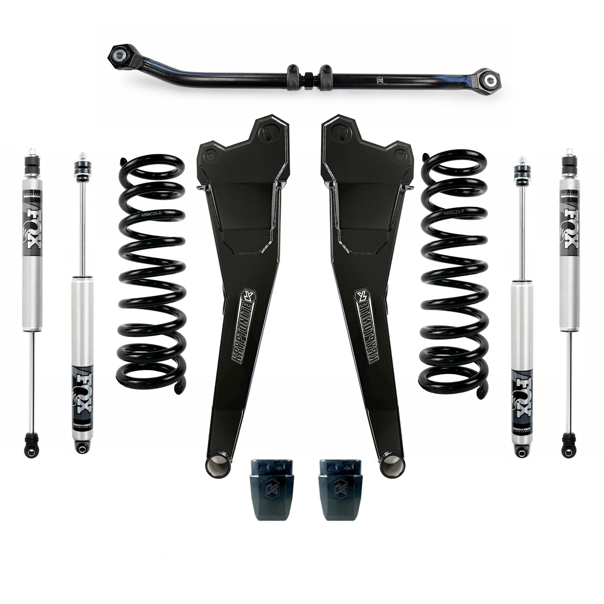 Kryptonite Stage 3 Leveling Kit with Fox Shocks for 2014-2026 RAM 2500 4x4