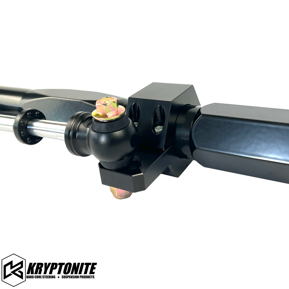 Kryptonite Dual Steering Stabilizer Clamp Kit for 2005-2026 Ford Super Duty F-250/F-350