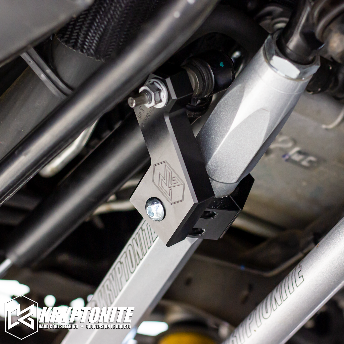 Kryptonite Steering Stabilizer Adapter Kit for 2008-2026 Ford Super Duty F-250/F-350