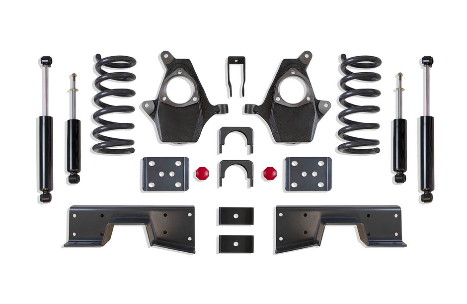 1999-2006 SILVERADO/SIERRA 1500 2WD 3"/5" LOWERING KIT (V8)
