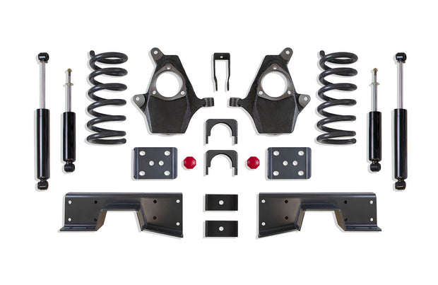 1999-2006 SILVERADO/SIERRA 1500 2WD 3"/5" LOWERING KIT (V8)