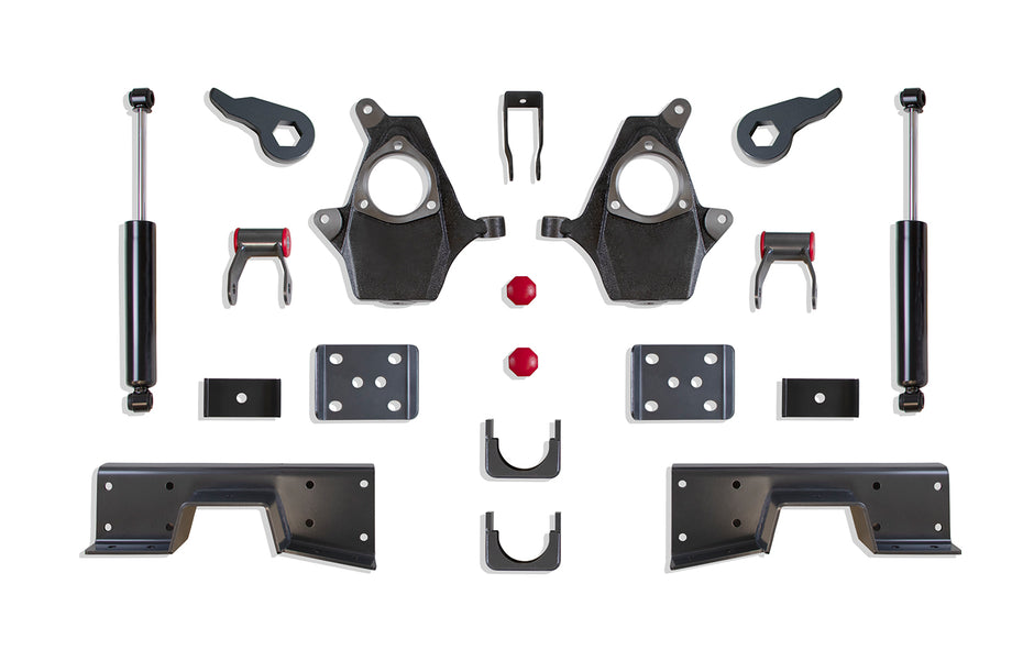 1999-2006 SILVERADO/SIERRA 1500 4WD 3"/5" LOWERING KIT
