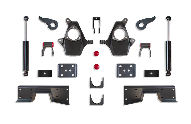 1999-2006 SILVERADO/SIERRA 1500 4WD 3"/5" LOWERING KIT