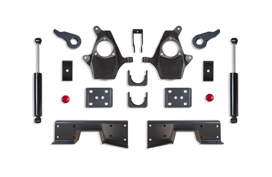 1999-2006 SILVERADO/SIERRA 1500 4WD 4"/6" LOWERING KIT