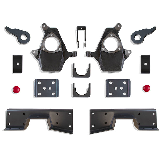 1999-2006 SILVERADO/SIERRA 1500 4WD 4"/6" LOWERING KIT