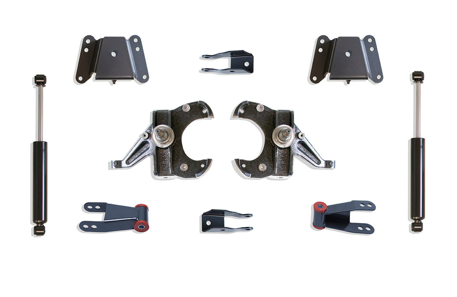 1973-1987 C10 2WD 2.5"/4" LOWERING KIT (1.25" THICK ROTORS)