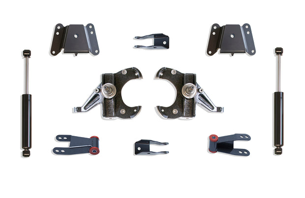 1973-1987 C10 2WD 2.5"/4" LOWERING KIT (1.25" THICK ROTORS)