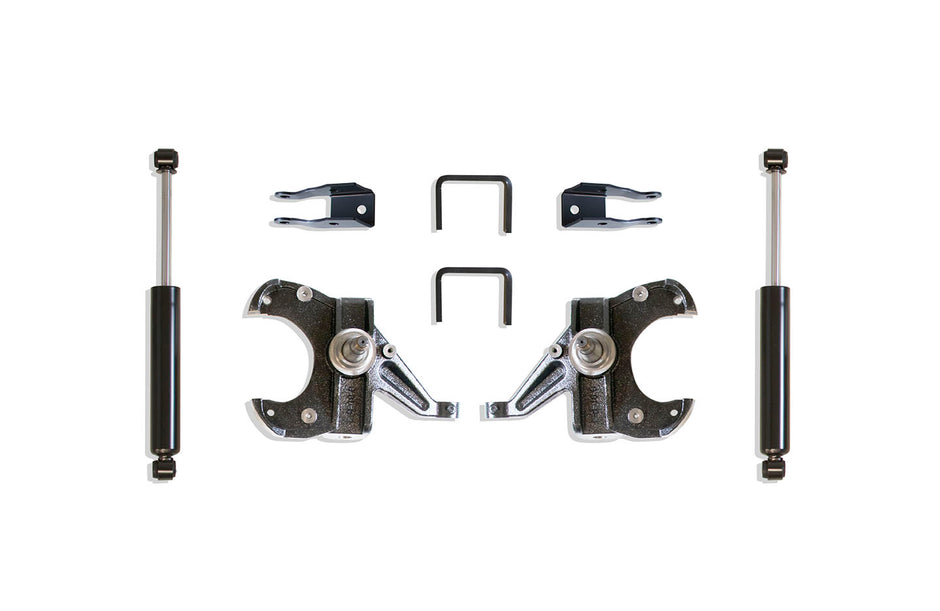 1973-1987 C10 2WD 2.5"/5" LOWERING KIT (1.25" THICK ROTORS)