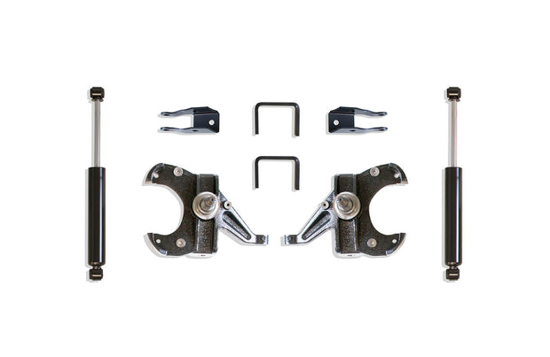 1973-1987 C10 2WD 2.5"/5" LOWERING KIT (1" THICK ROTORS)