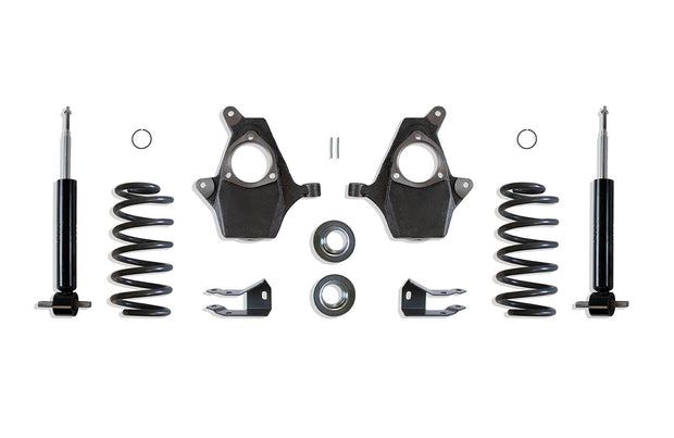 2007-2014 GM SUV 3"/4" LOWERING KIT (SPINDLES/STRUTS) (NON AUTORIDE)