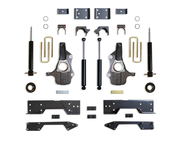 2019-2025 SILVERADO/SIERRA 1500 2WD/4WD 4"/6" LOWERING KIT W/ C-NOTCH