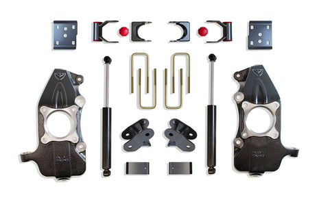 2021-2024 F-150 4WD 2"/4" LOWERING KIT (SPINDLES) (REQUIRES 22" RIMS OR LARGER)