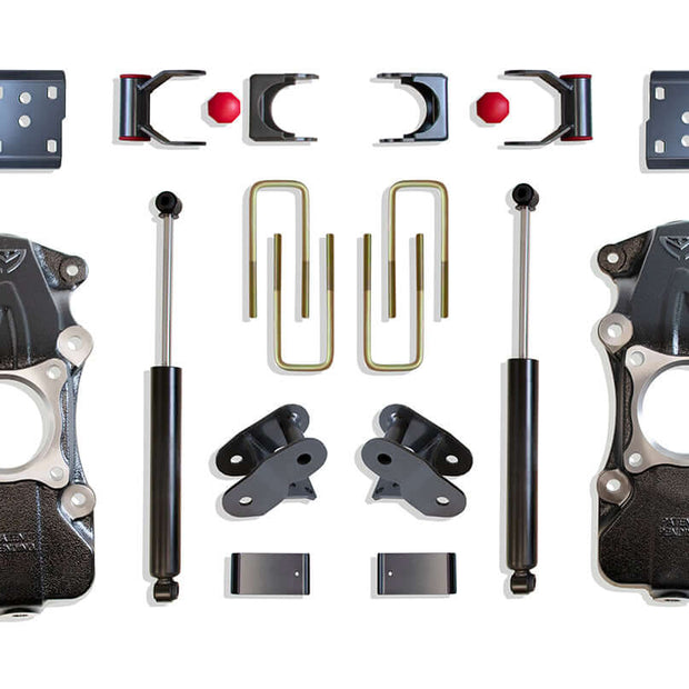 2021-2024 F-150 4WD 2"/4" LOWERING KIT (SPINDLES) (REQUIRES 22" RIMS OR LARGER)