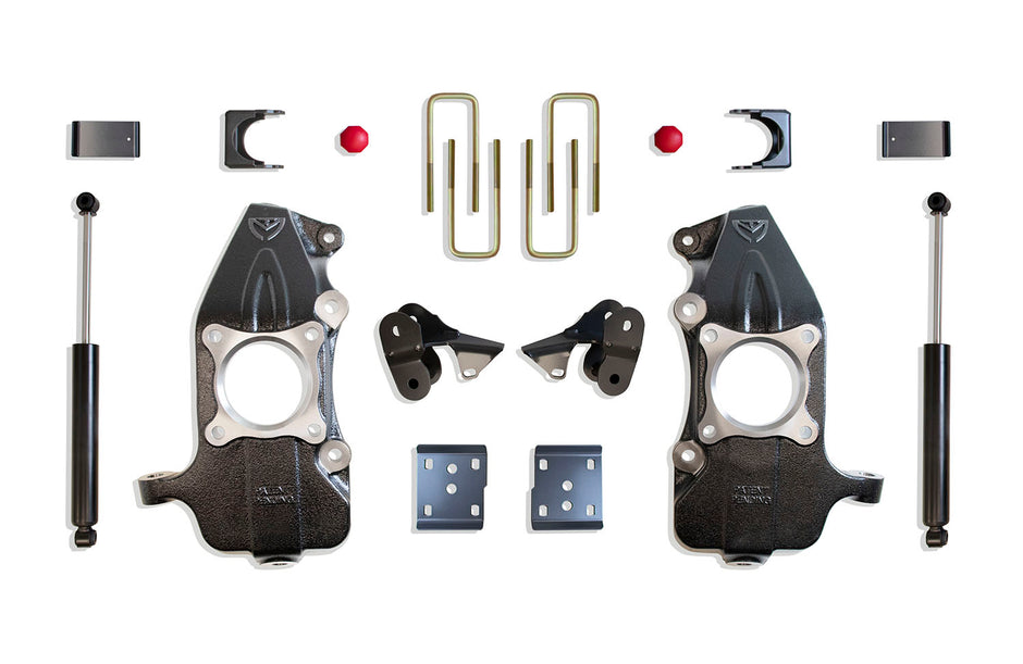 2021-2025 F-150 2WD 2"/4" LOWERING KIT (SPINDLES) (REQUIRES 22" RIMS OR LARGER)