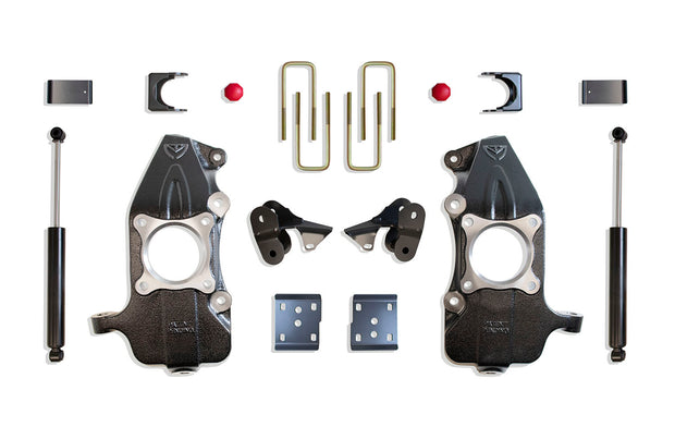 2021-2025 F-150 2WD 2"/4" LOWERING KIT (SPINDLES) (REQUIRES 22" RIMS OR LARGER)