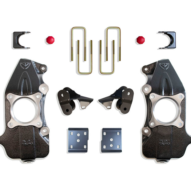 2021-2025 F-150 2WD 2"/4" LOWERING KIT (SPINDLES) (REQUIRES 22" RIMS OR LARGER)
