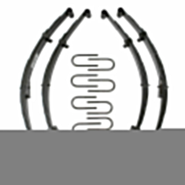 Lift Kit 2.5 Inch Lift Includes Front Leaf Springs Front/Rear U Bolt Kits Front/Rear Spring Bushing Kits 67-80 Toyota Land Cruiser Skyjacker