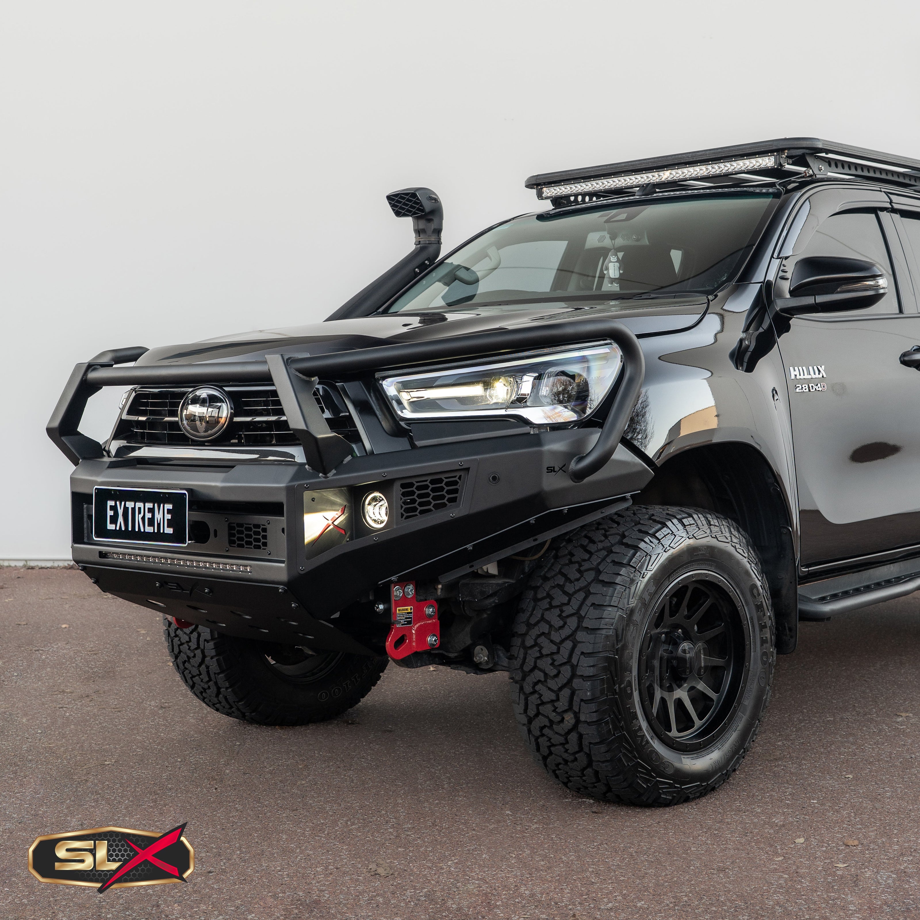 Extreme Series Bullbar X-1 Toyota Hilux 2021 SR , SR5 , 48V hilux Triple Loop