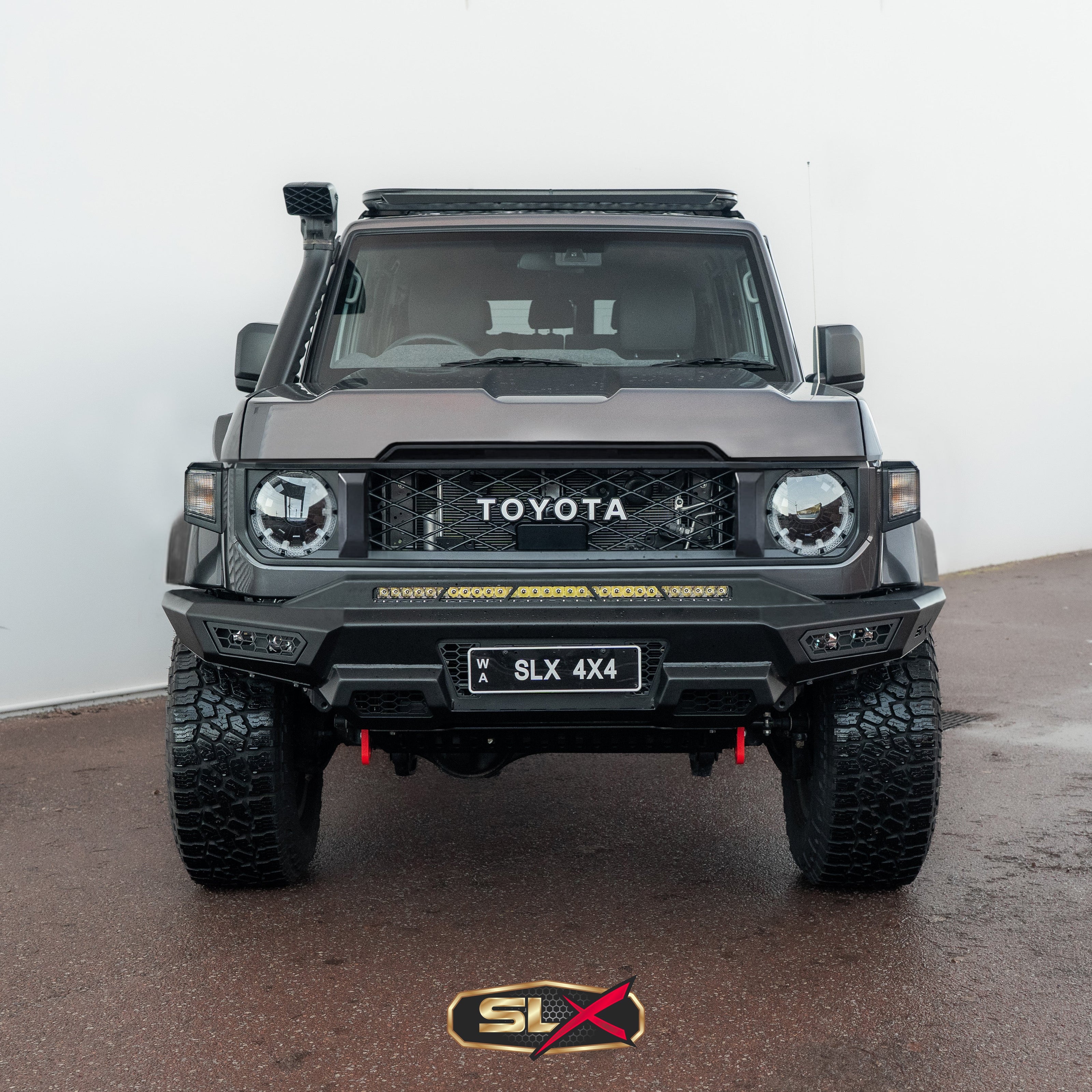 SLX Recon Bull Bar, Suitable For Toyota Land Cruiser (facelift) 76, 78, 79 Series, 2024 on SLX Recon Bull Bar