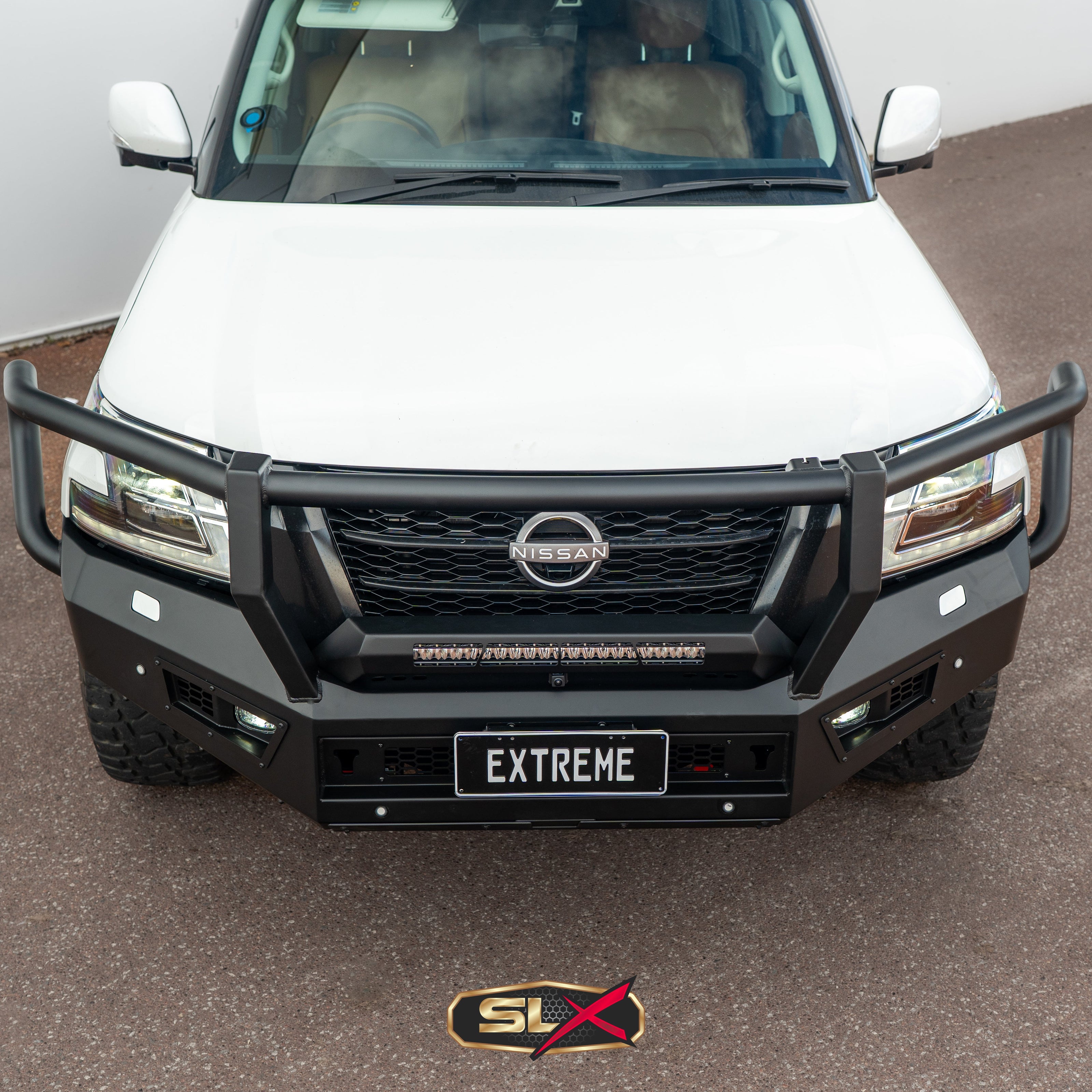 Extreme Series Bullbar X-1 Nissan Y62 Patrol S5 GEN-X Triple Loop Bullbar
