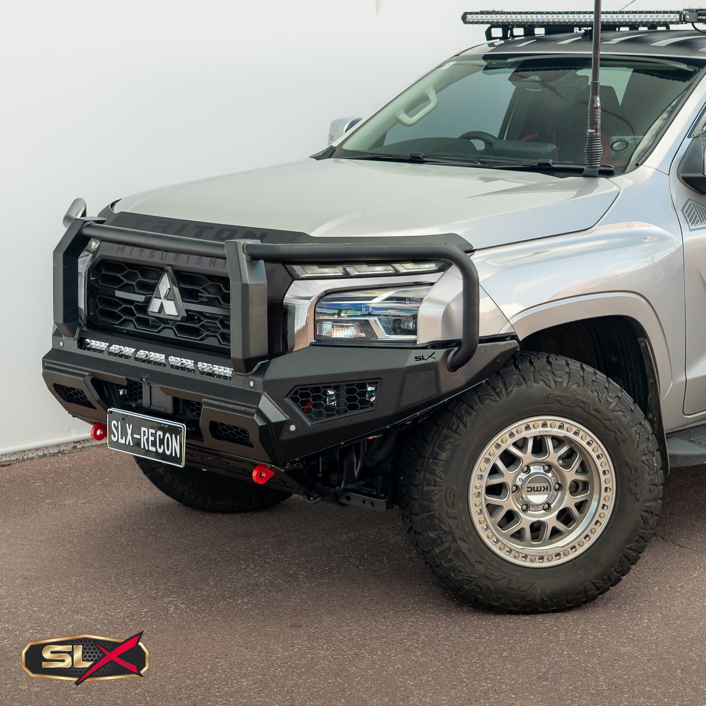 SLX Recon bullbar, Suitable For Mitsubishi Triton MV 2024 +  Triton MV Bull Bar Triple Loop