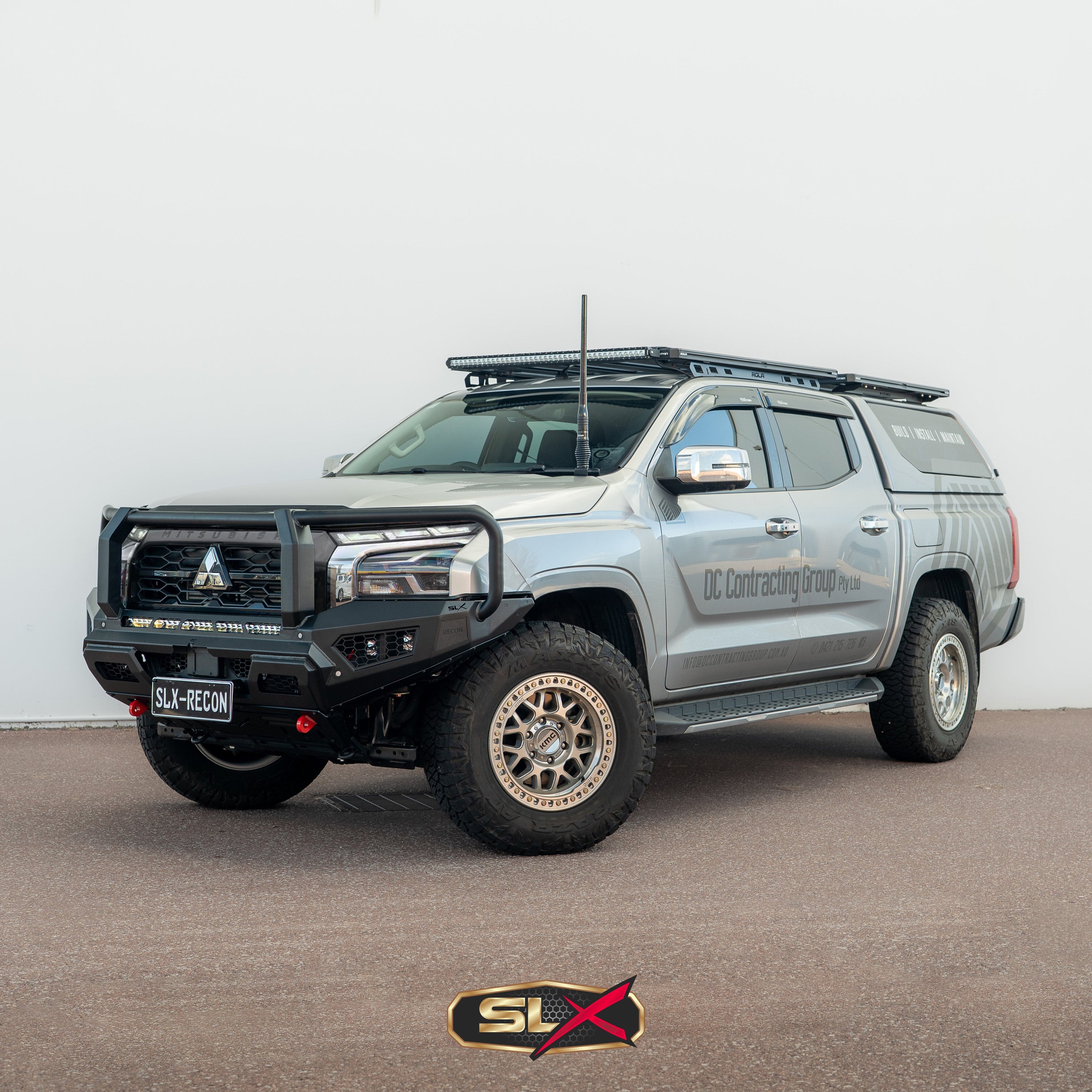 SLX Recon bullbar, Suitable For Mitsubishi Triton MV 2024 +  Triton MV Bull Bar Triple Loop