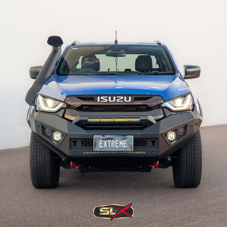 Suits Isuzu Dmax 2020 -03/2024  BLACK POWDER COAT- EXTREME SERIES BULLBAR