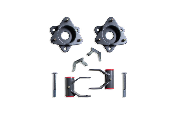 2019-2025 SILVERADO/SIERRA 1500 2WD/4WD 3"/1" LEVELING KIT (ADAPTIVE RIDE MODELS)