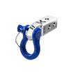 B'oh 3/4 Pin Shackle & 2.0 Receiver (Atomic Silver and Blue Balls Combo)